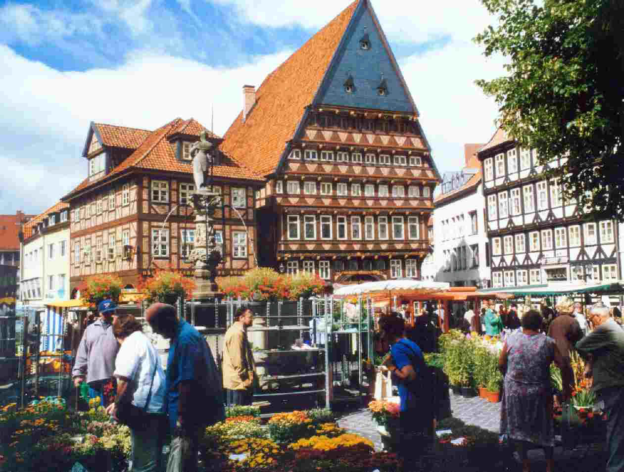 Marktplatz in Hildesheim